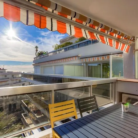 Lerins Appartement Renove Ideal Famille Plages De Juan Les Pins A 200M Tout Confort & Parking *